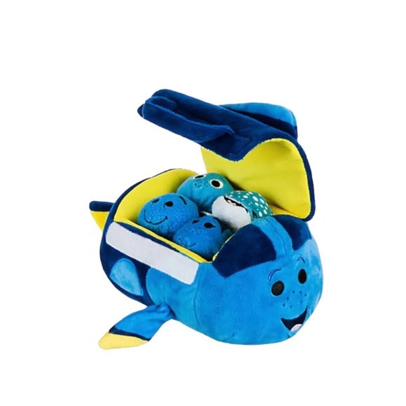 Disney Store Finding Dory Mini Tsum Tsum Set with Dory Plush Tote - Picture 1 of 11